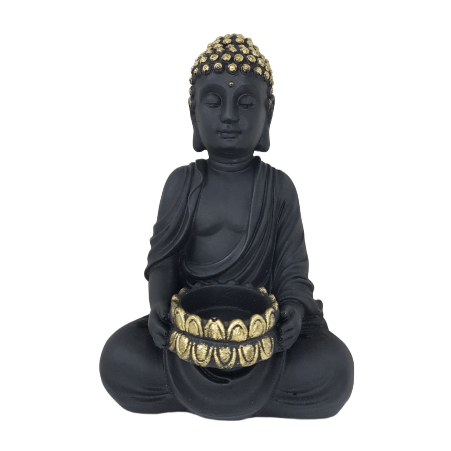 Resin Buddha Candle Holder