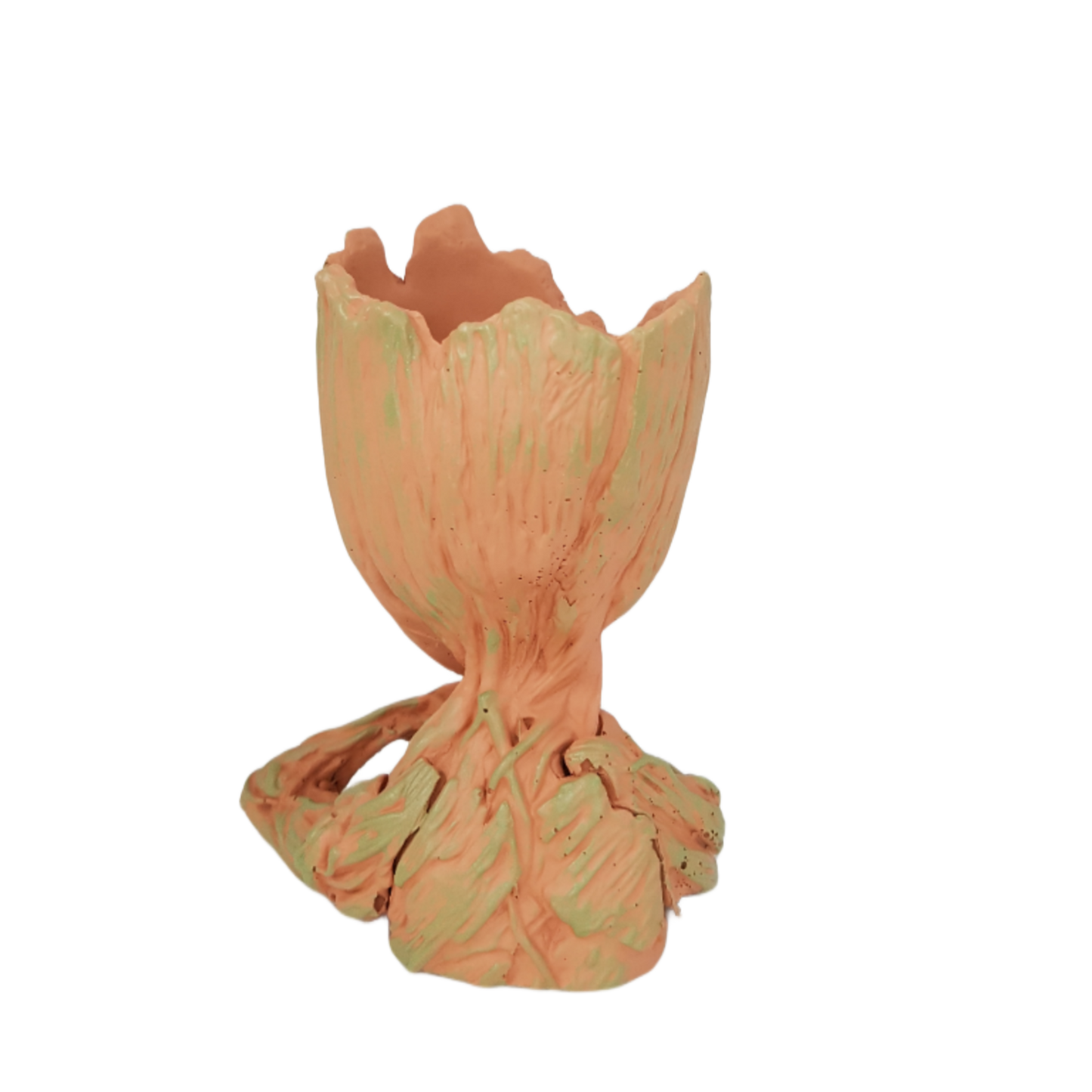 Resin Folded Arms Groot Mini Planter